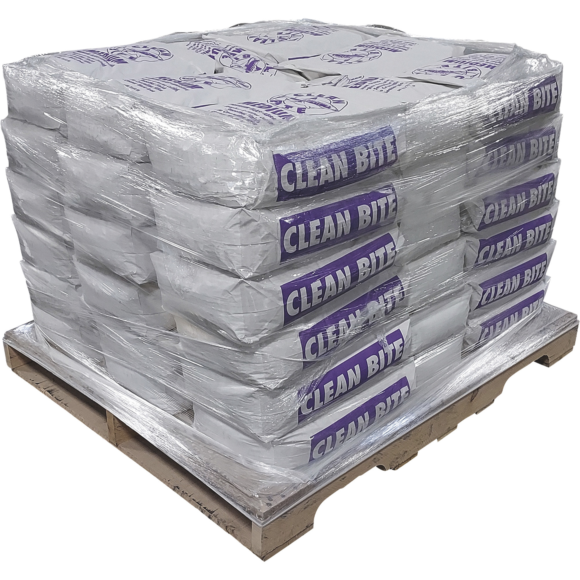 Clean Bite Premium Medium Grit Glass Abrasive Blast Media, 48 Bags, 50 Lbs. Each, Model# MEDIUM-2400